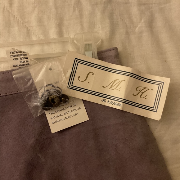 BRAND NEW WOMENS S.M.H 80’s HIGH WAISTED KINDS PENCILED GRAY SKIRT. SIZE-10 - Picture 5 of 15